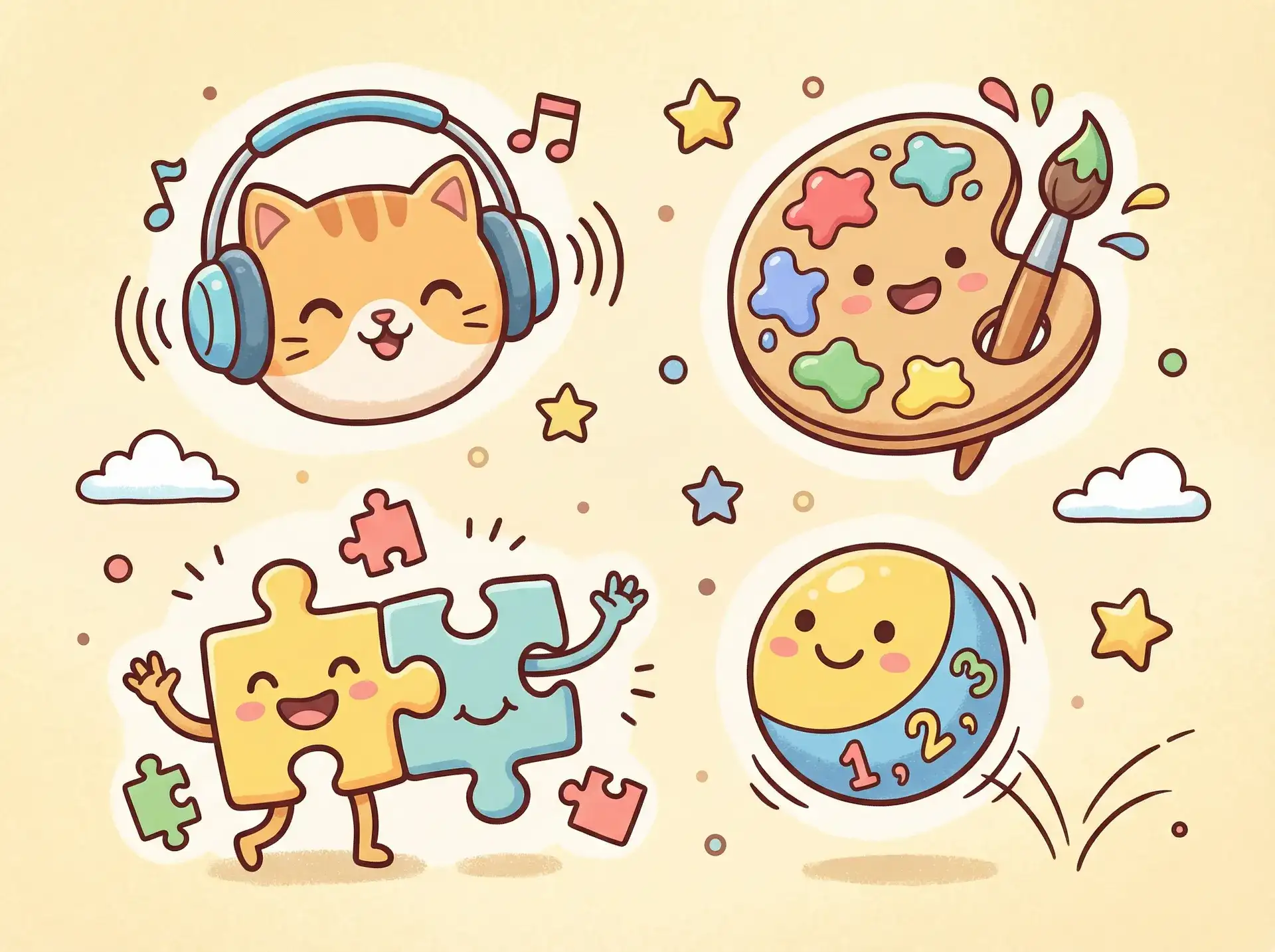 小朋友的手工作品 - 坂上友香 益智创作